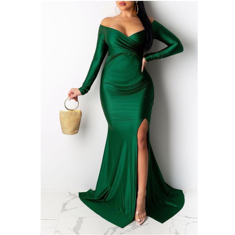 Spandex Maxi Dress/Gown
